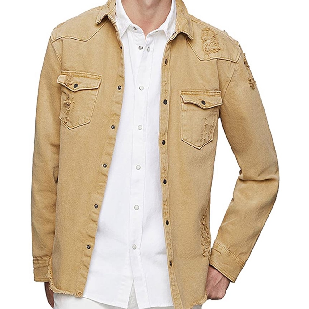 Zara Man Denim Shirt NWT Size Small & Large